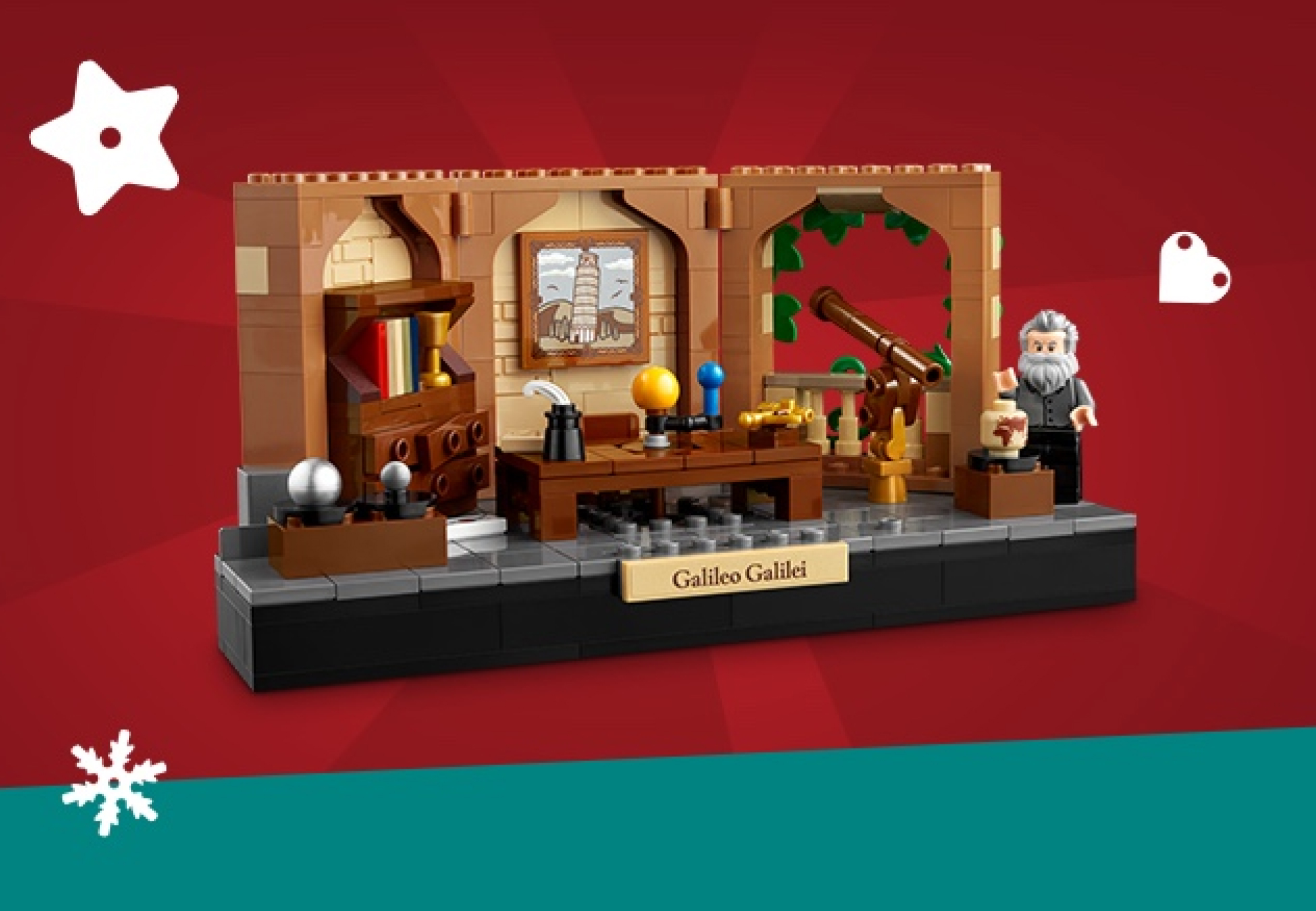 Get LEGO<sup>®</sup> Ideas Tribute to Galileo Galilei