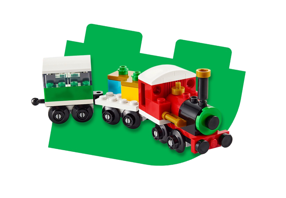 In store only! Winter Holiday Train gift